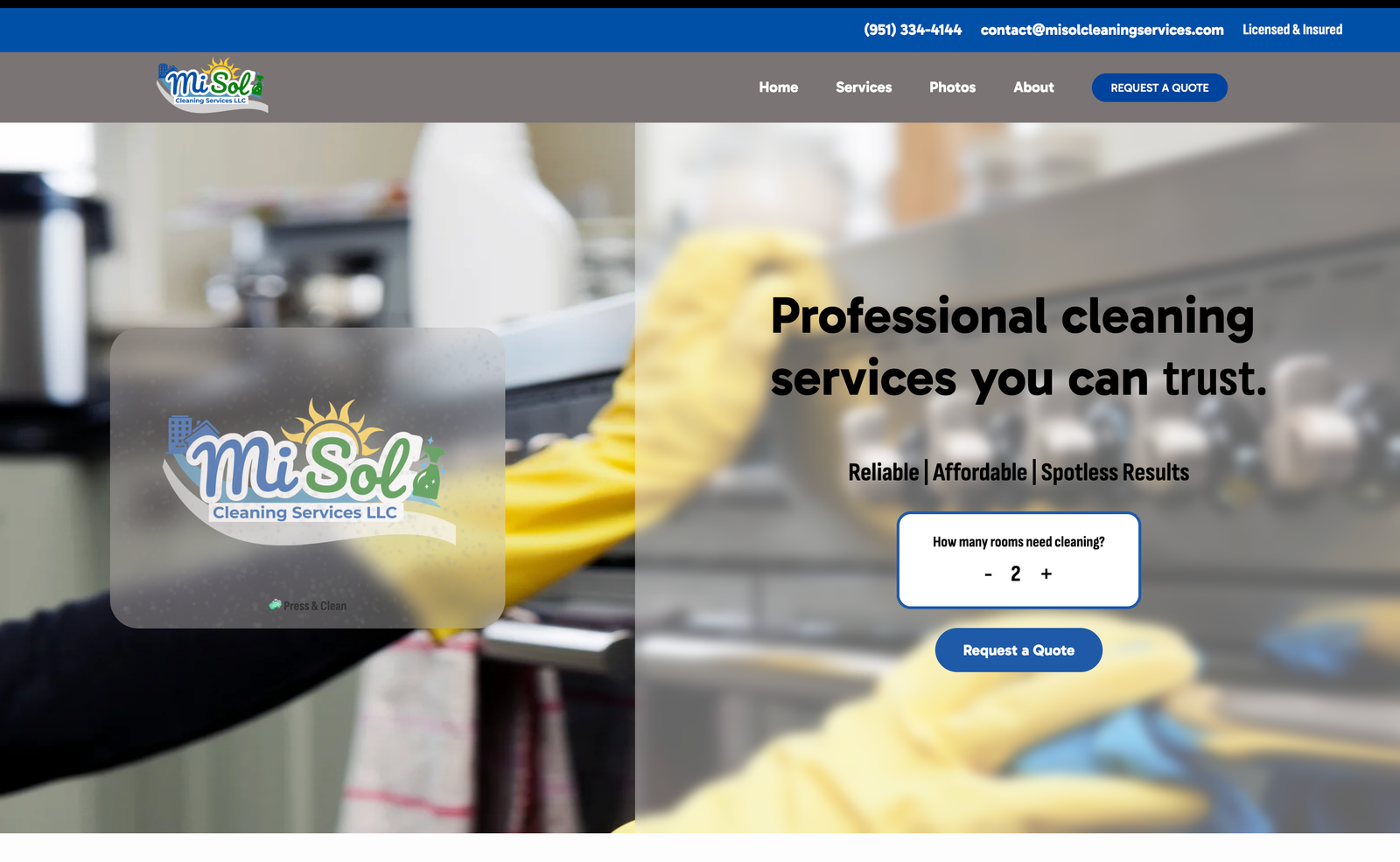 Misol Cleaning Portfolio Case Study